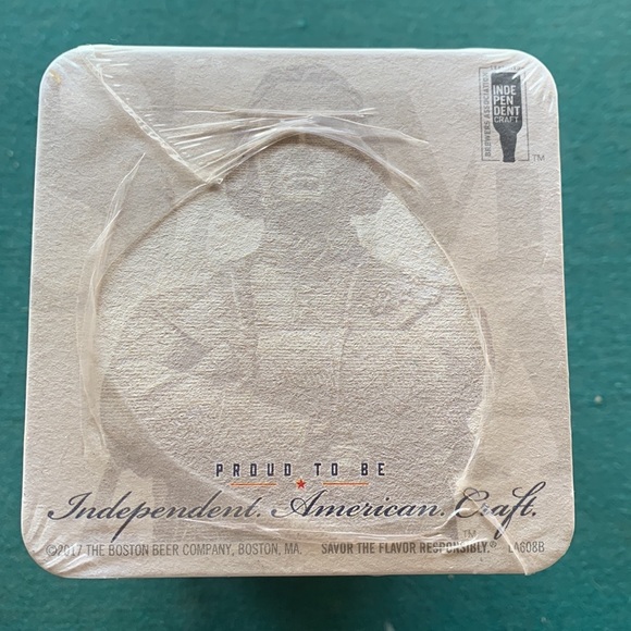 I- sleeve 120 coasters Sam adams beer bar man cave - Picture 3 of 3